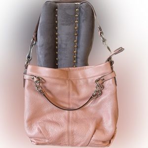 COACH F17165 Brooke Pink Leather purse